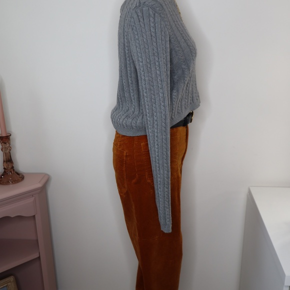 LA Hearts Knit Cropped Sweater Grey Size Small - Picture 2 of 4